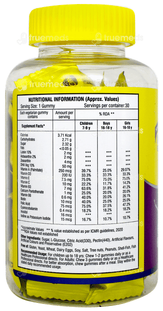 Kinderwoods New Delicious Strawberry Flavoured Gummies 30