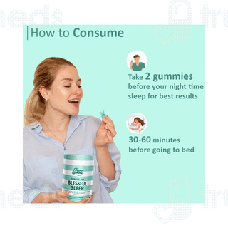 Power Blessful Sleep Gummies 60