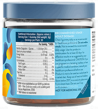 Swisse Me Probiotic + Prebiotic Orange Flavour No Added Sugar Gummies 30