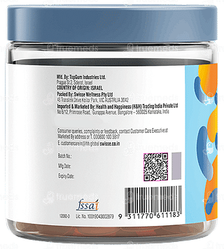 Swisse Me Probiotic + Prebiotic Orange Flavour No Added Sugar Gummies 30