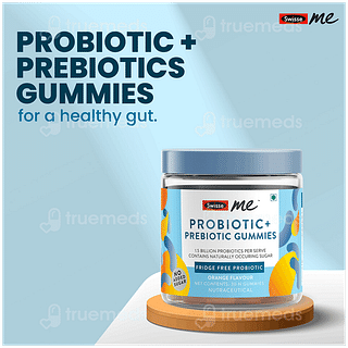 Swisse Me Probiotic + Prebiotic Orange Flavour No Added Sugar Gummies 30