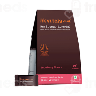 Healthkart Hk Vitals Hair Strength Gummies 60