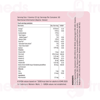 Healthkart Hk Vitals Hair Strength Gummies 60
