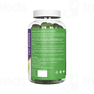 Newtreesun Apple Cider Vinegar Green Apple Flavour Soft Chewable Gummies 30