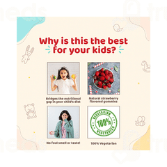 Swisse Me Kids Multivitamin Strawberry Flavour Gummies 30