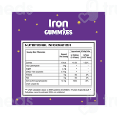 La Natures Iron Strawberry Flavour Gummies 30