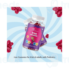 La Natures Iron Strawberry Flavour Gummies 30