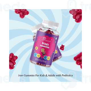 La Natures Iron Strawberry Flavour Gummies 30