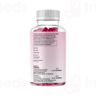 Simply Nutrition Biotin Strawberry Flavour Gummies 60