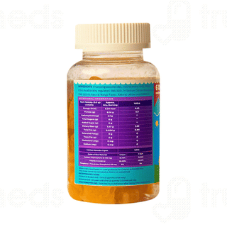 Kiddoze Peepa Pig Calcium Mango Gummies 60