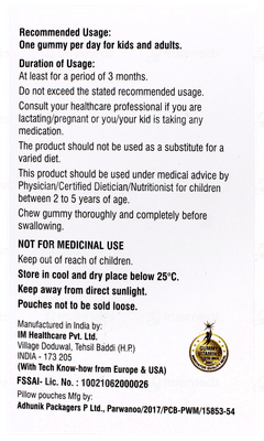 Myovit D Lemon Flavour Gummies 30