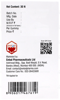 Myovit D Lemon Flavour Gummies 30