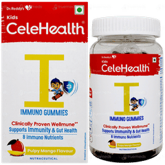 Celehealth Kids Immuno Pulpy Mango Flavour Gummies 30