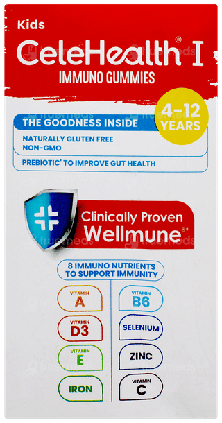 Celehealth Kids Immuno Pulpy Mango Flavour Gummies 30