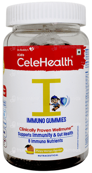 Celehealth Kids Immuno Pulpy Mango Flavour Gummies 30