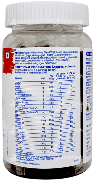 Celehealth Kids Immuno Pulpy Mango Flavour Gummies 30