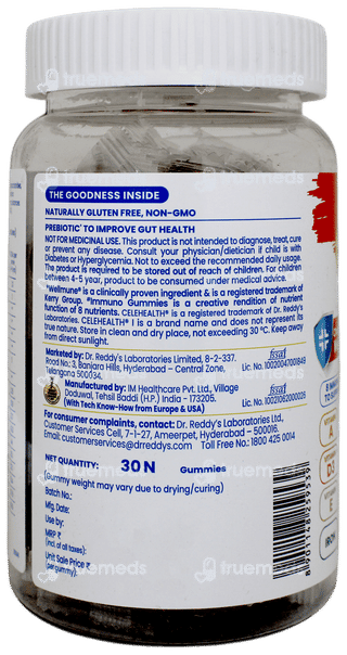 Celehealth Kids Immuno Pulpy Mango Flavour Gummies 30