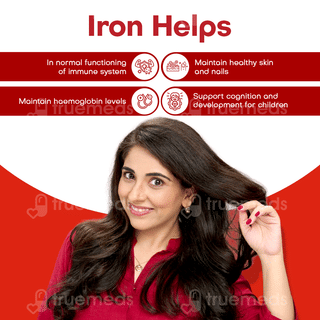 Livogen Iron | Iron Helps In Tiredness Supports Healthy Hair Veg Gummies 30