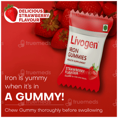 New Livogen Iron Gummies With Advanced Micronized Technology For Easy Iron Absorption 30