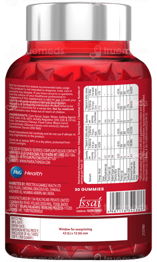 New Livogen Iron Gummies Strawberry Flavor | From India's No.1 Doctor Recommended Iron Supplement Brand | Iron Helps Reduce Tiredness And Maintain Healthy Hair | 3x Iron Absorption | 30 Veg Gummies