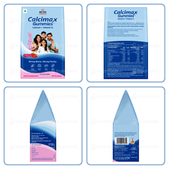 Calcimax Strawberry Flavour Sugar Free Gummies 30