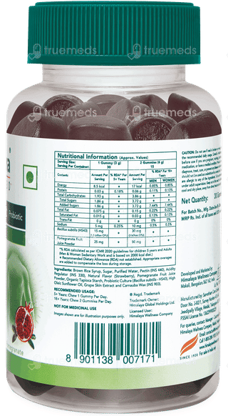 Himalaya Healthy Gut Probiotic Gummies 30