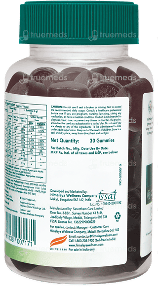 Himalaya Healthy Gut Probiotic Gummies 30