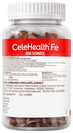 Celehealth Fe Iron Gummies 30