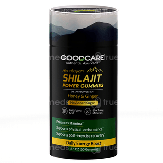 Goodcare Himalayan Shilajit Honey & Ginger No Added Sugar Power Gummies 60