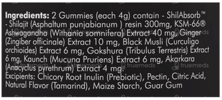 Man Matters Shilajit Tamarind Flavour No Added Sugar Gummies 60
