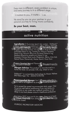 Man Matters Shilajit No Added Sugar Gummies 30