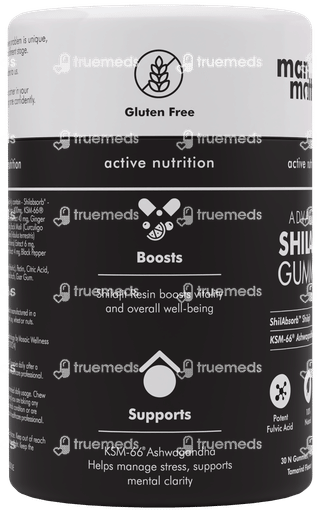 Man Matters Shilajit No Added Sugar Gummies 30
