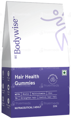 Be Bodywise Hair Health No Added Sugar Gummies 30 Be Bodywise Hair Health No Added Sugar Gummies 30