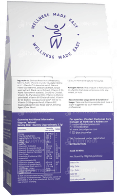 Be Bodywise Hair Health No Added Sugar Gummies 30