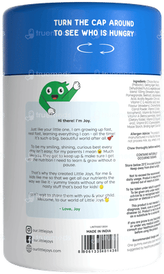 Little Joys 2+ Years Dha Brain Health Strawberry Flavour No Added Sugar Gummies 30