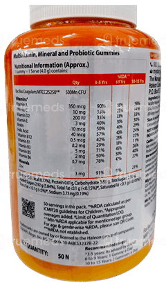 Centrum Kids 3-15 Years Multivitamin Gummies 50