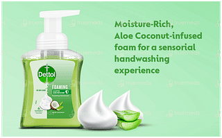 Dettol Aloe Coconut Foaming Handwash Pump 250ml And Refill 200ml