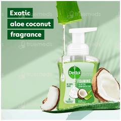Dettol Aloe Coconut Foaming Handwash Pump 250ml And Refill 200ml
