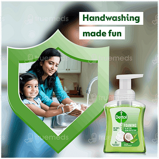 Dettol Aloe Coconut Foaming Handwash Pump 250ml And Refill 200ml
