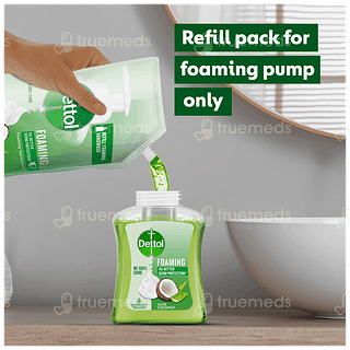 Dettol Aloe Coconut Foaming Handwash Pump 250ml And Refill 200ml