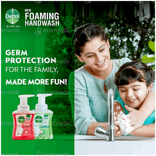 Dettol Strawberry Fragrance Foaming Handwash Pump 250ml And Refill 200ml