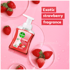 Dettol Strawberry Fragrance Foaming Handwash Pump 250ml And Refill 200ml