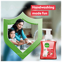 Dettol Strawberry Fragrance Foaming Handwash Pump 250ml And Refill 200ml