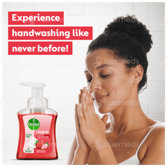 Dettol Strawberry Fragrance Foaming Handwash Pump 250ml And Refill 200ml