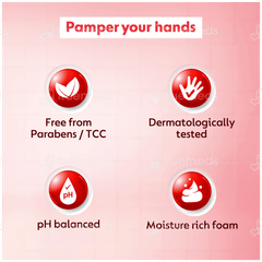 Dettol Strawberry Fragrance Foaming Handwash Pump 250ml And Refill 200ml