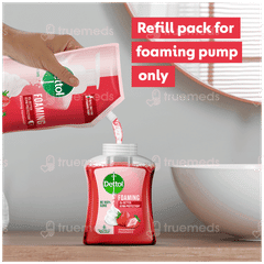 Dettol Strawberry Fragrance Foaming Handwash Pump 250ml And Refill 200ml