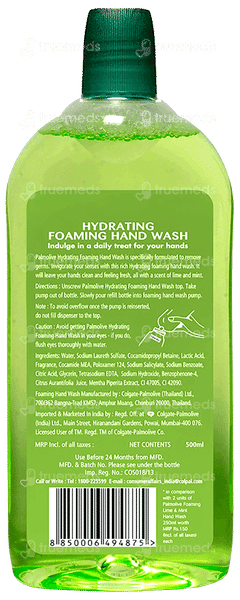Palmolive Hydrating Lime & Mint Foaming Hand Wash 500ml