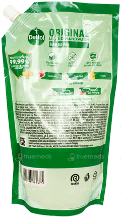 Dettol Original Germ Defence Liquid Handwash Refill 650Ml