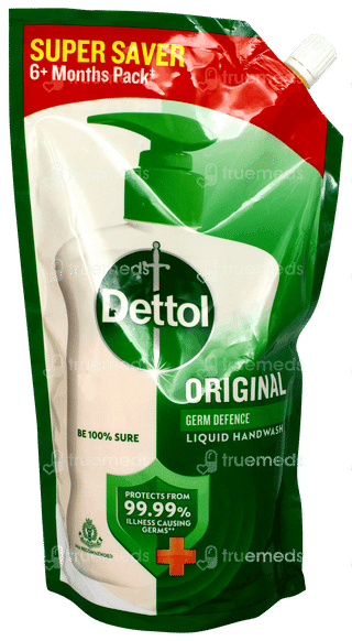 Dettol Original Germ Defence Refill Liquid Handwash 650ml