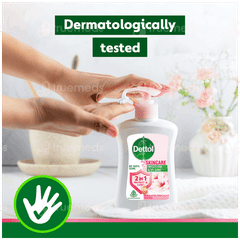 Dettol Skincare Liquid Hand Wash 200ml With Sensitive Liquid Refill 175ml Free